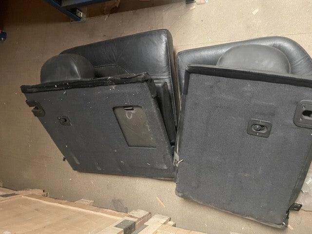 PEUGEOT 406  COUPE REAR SEATS BLACK LEATHER