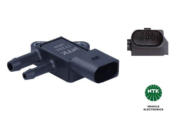 1 X NTK NGK 77294 EPD3-D002 EXHAUST PRESSURE SENSOR FOR AUDI FOR SKODA FOR VW