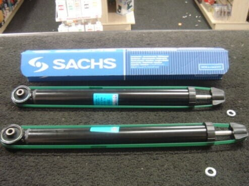 FOR SKODA OCTAVIA MK2 2005 ON 2 REAR SHOCK ABSORBERS NEW 