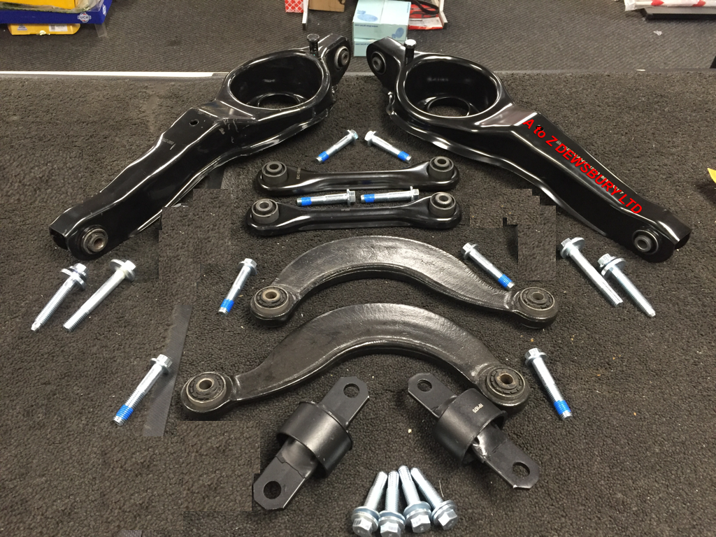 FORD FOCUS MK2 2.5ST REAR UPPER LOWER WISHBONE PAN ARM TRAILING ARM LINK BUSH