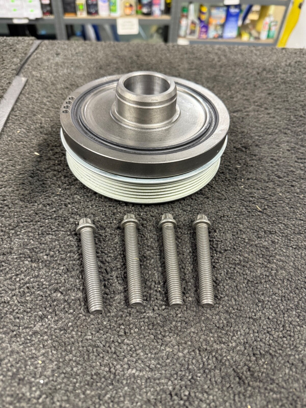 BELT PULLEY VIBRATION DAMPER CRANKSHAFT FOR 3 SERIES 320D XDRIVE M SPORT MK7