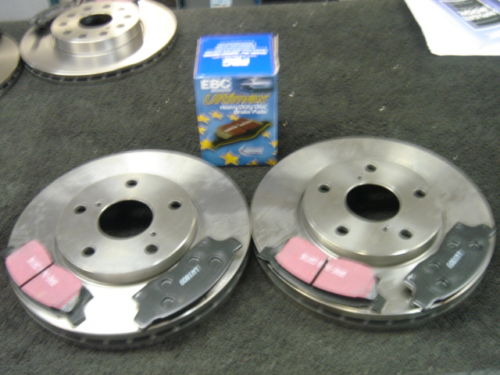 MR2 MK2 GT TURBO 92> BRAKE DISC EBC BRAKE PADS 275MM