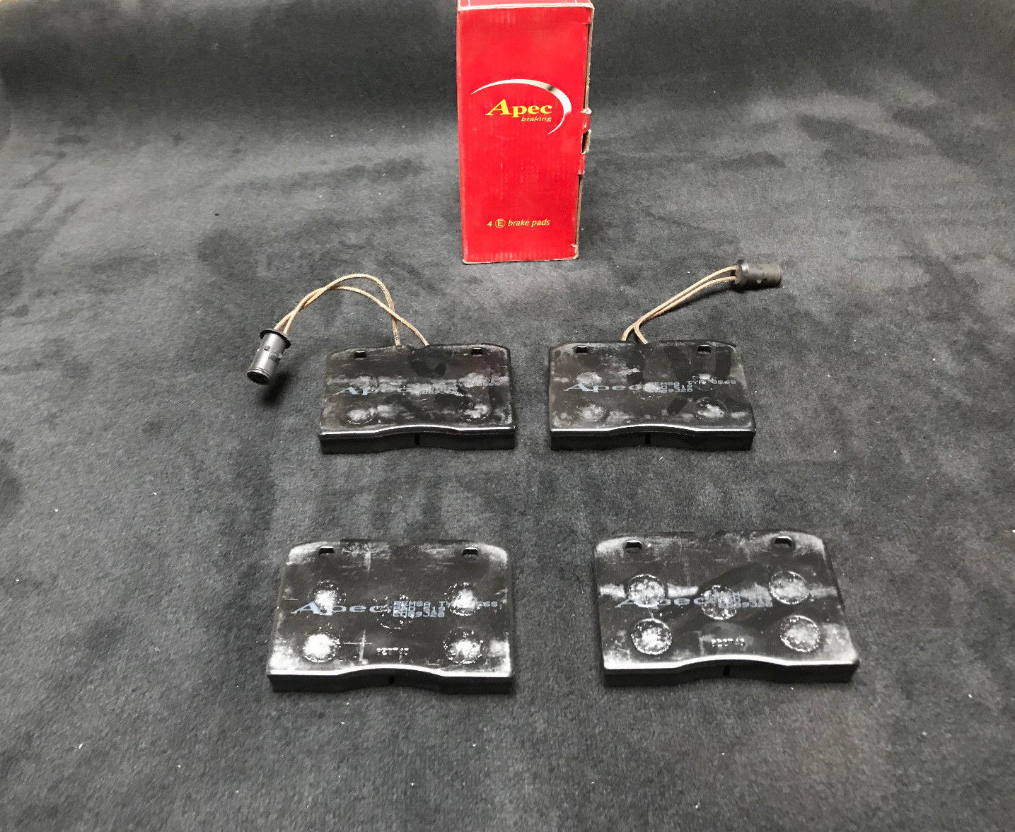 FOR IVECO DAILY 2.5D 2.5TD 2.5TDI 1986-1990 FRONT APEC BRAKE PAD SET 