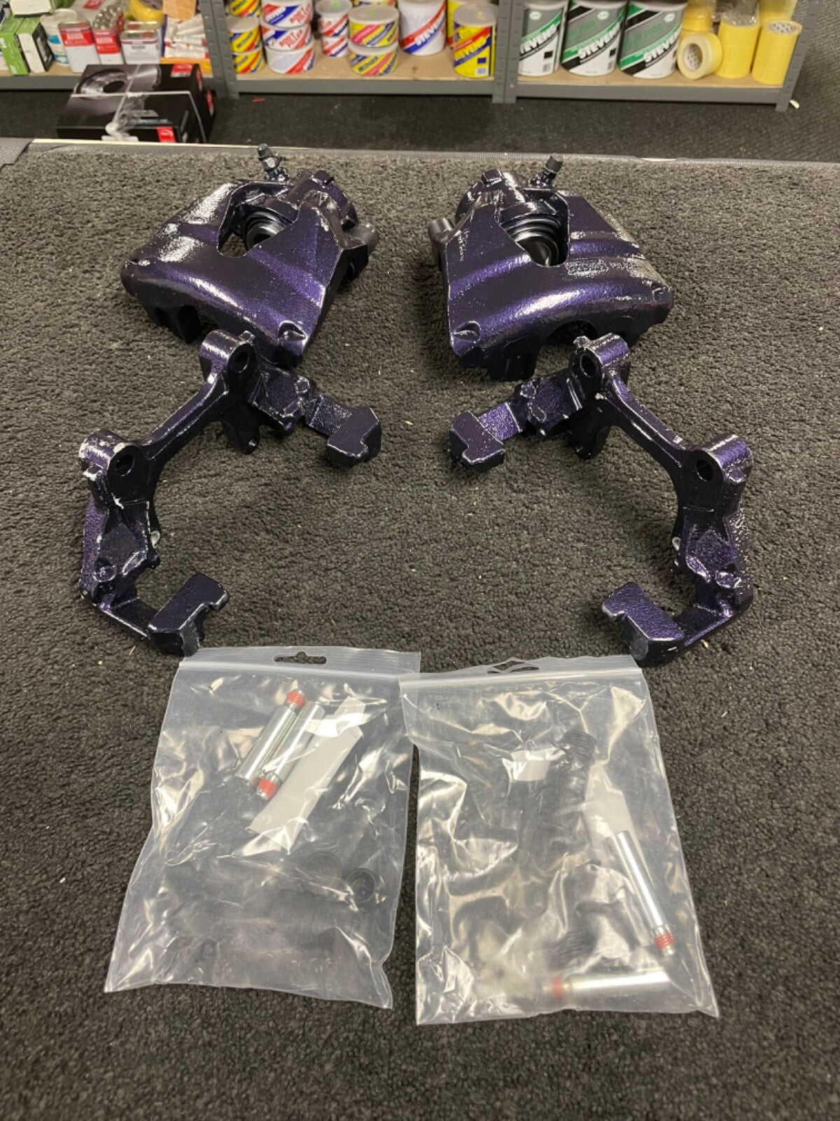 FOR VW GOLF BEETLE AUDI A3 S3 8L FRONT L+R brake calipers 1998-2003 312mm