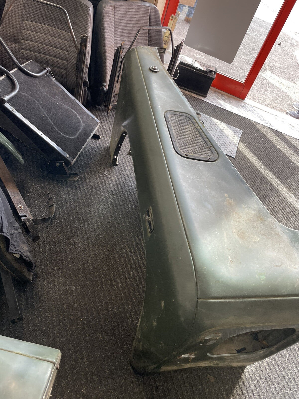 LANDROVER DEFENDER 90 110 TDi DRIVER RH SIDE WING COMPLETE WITH INNER WING