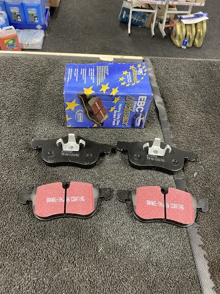 FOR MG MG6 1.8 GT (2011-2017) / ROVER 75 1.8 (1999-2004) EBC FRONT BRAKE PADS 