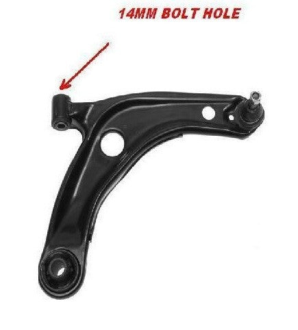 FOR TOYOTA YARIS VERSO SPORT VVTI D4D 2003-05 LOWER WISHBONE ARMS 14MM  RH