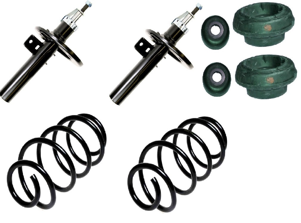 FOR VW SHARAN 2.8 V6 2003-2010 SHOCK ABSORBER COIL SPRING STRUT MOUNTING KIT