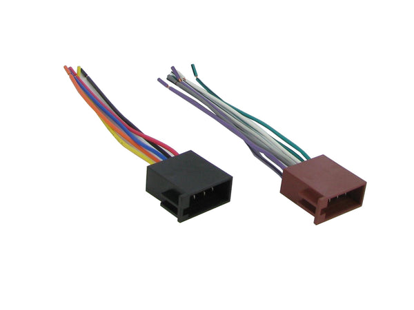 FOR ISO UNIVERSAL CABLE HARNESS ADAPTOR LOOM LEAD TO BARE ENDS 