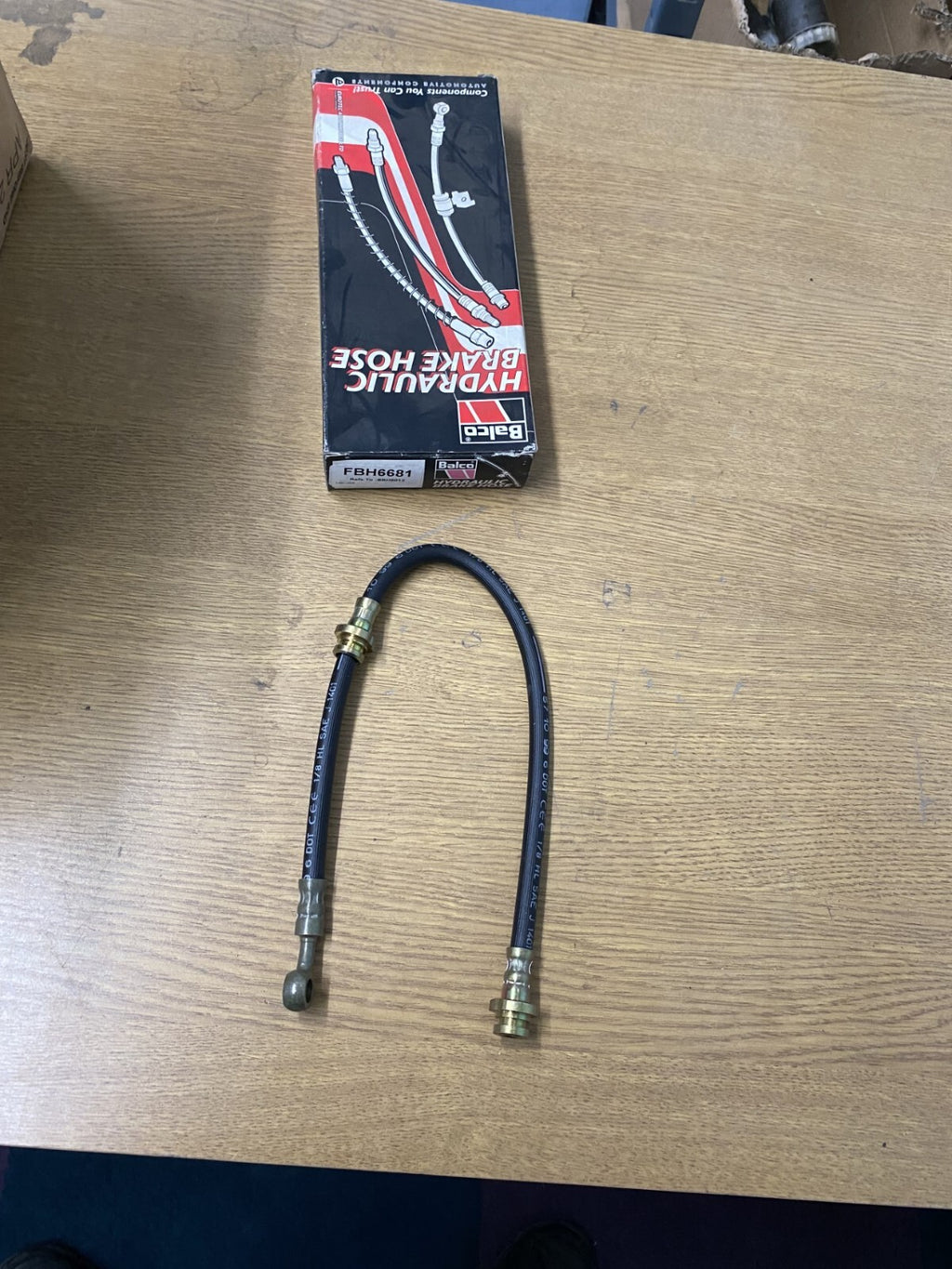FOR NISSAN SUNNY N13 4WD 1987-1991 FRONT BRAKE FLEXY HOSE PIPE