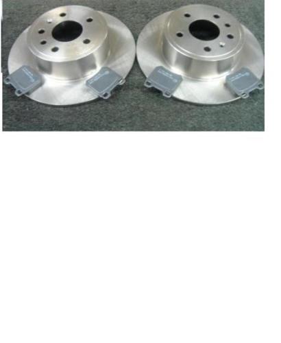 VAUXHALL OMEGA REAR BRAKE DISCS & BRAKE  PADS  