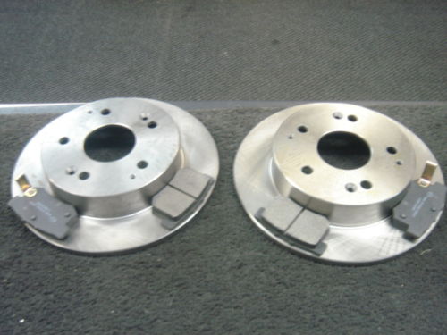 CIVIC 1.6 EP2 REAR  BRAKE  BRAKE DISCS & PADS 5STD