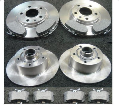 VW PASSAT AUDI A4  BRAKE DISC BRAKE PADS FRONT REAR BRAKE DISC  PADS 280MM