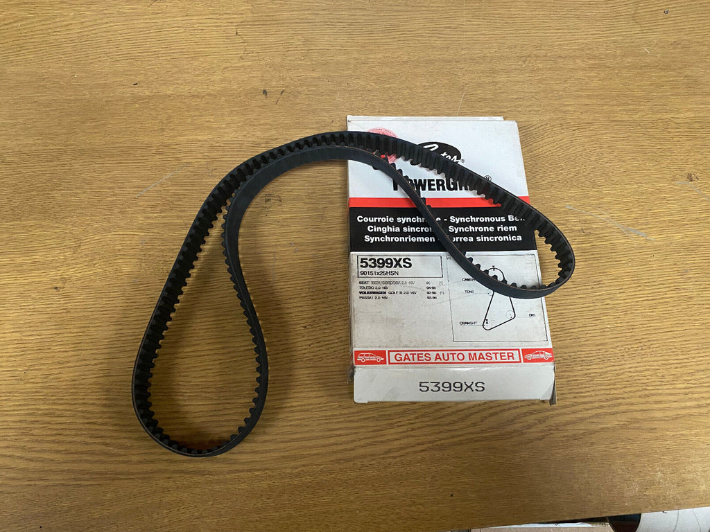 FOR VW GOLF MK3 GTI 2.0 16V PASSAT 2.0 B4 GATES POWERGRIP TIMING BELT 5399XS