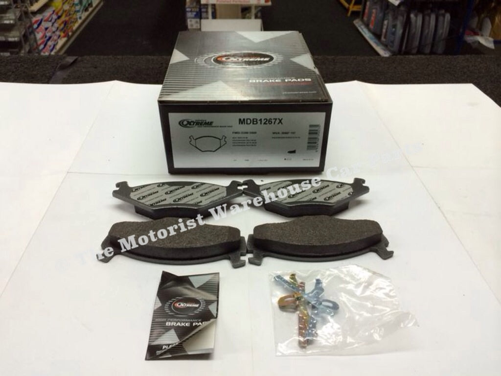 SEAT IBIZA TOLEADO VW PASSAT JETTA POLO MINTEX  XTREME BRAKE PADS MDB1267