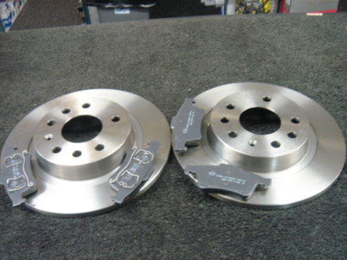 VAUXHALL VECTRA 02> SIGNUM REAR BRAKE DISCS & PADS NEW