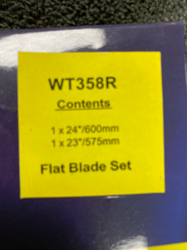 FOR AUDI A8 10/2002 ONWARDS FRONT FLAT WIPER BLADE SET WT358R
