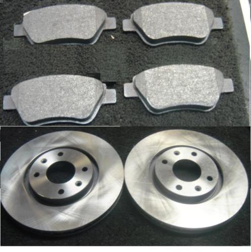  FOR FIAT MULTIPLA FRONT BRAKE DISCS PADS - BOSCH TYPE PADS