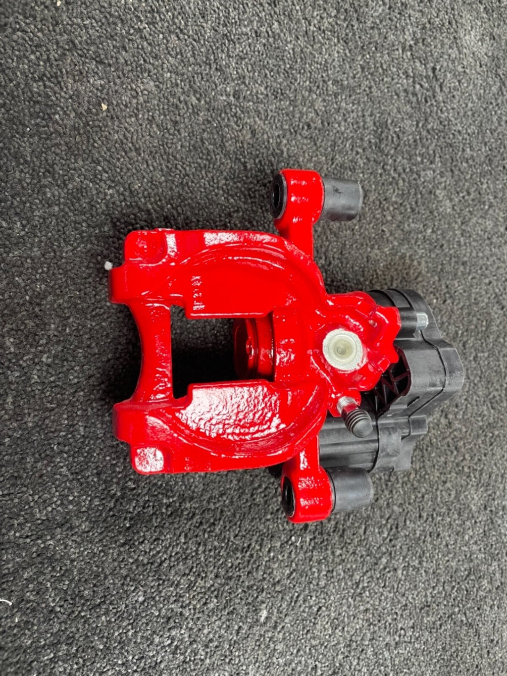 REAR BRAKE CALIPER ELECTRIC LH RED  VW GOLF MK7 TSI TFSI GTD AUDI A3 272MM DISC