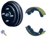 PEUGEOT PARTNER 2 BRAKE DRUMS & SHOES & BRAKE PADS 