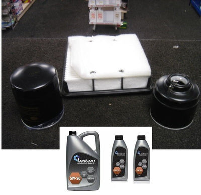 FOR MITSUBISHI L200 ANIMAL 06 on OIL FILTER  AIR FILTER FUEL FILTER SERVICE KIT 