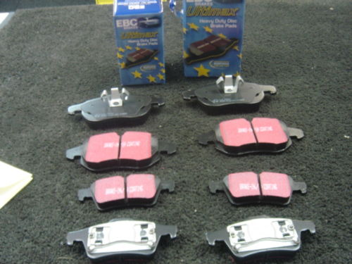 SAAB 9-3 9-3 TURBO TID EBC ULTIMAX FRONT REAR BRAKE PAD