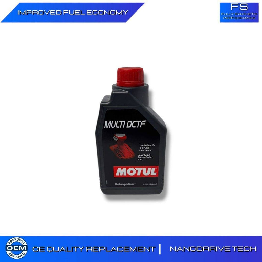 GEARBOX SERVICE KIT 6L MOTUL MULTI DCTF+FILTER FIT AUDI VAG DSG DQ250 6 SPEED