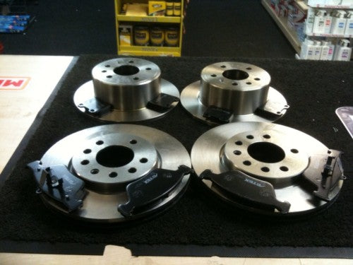 CALIBRA 2.0 8V 16V 92-98 FRONT REAR BRAKE DISCS & PADS