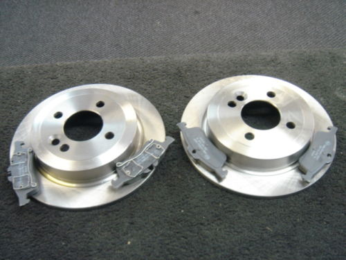 BMW MINI 1 MINI COOPER R50 2 REAR BRAKE DISC REAR BRAKE PADS REAR