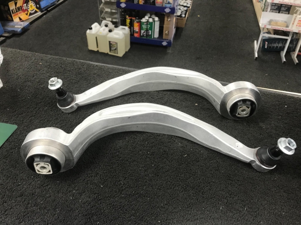 FOR AUDI A4 8K B5 FRONT LOWER REAR WISHBONE SUSPENSION ARMS PAIR 16.9MM M14