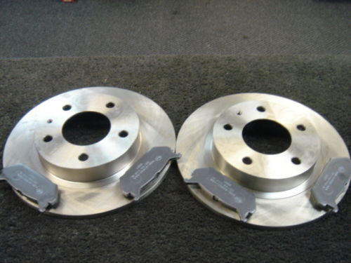 FOR MAZDA 626 XEDOS 6 MX6 REAR BRAKE DISCS BRAKE PADS  SET