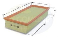 TO FIT TOYOTA AVENSIS 2.0D 75> AIR FILTER