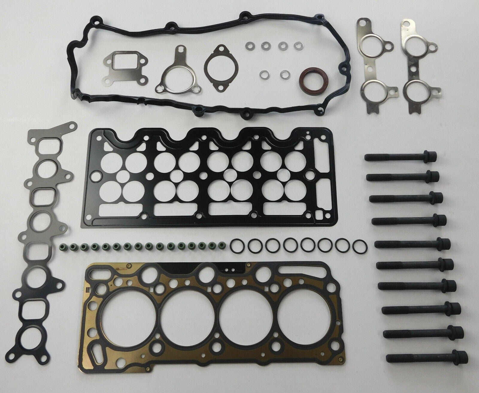 VAUXHALL ASTRA H Z17DTH 1.7 CDTI HEAD GASKET SET VALVE STEM SEALS HEAD BOLTS KIT