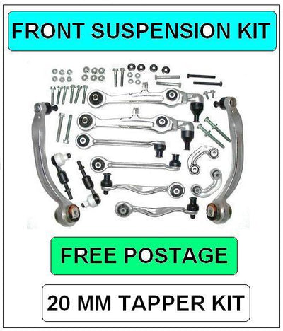 AUDI A6 A4 1.9TD 2.5TD 1.8 96-01 FRONT SUSPENSION TRACK CONTROL ARM KIT