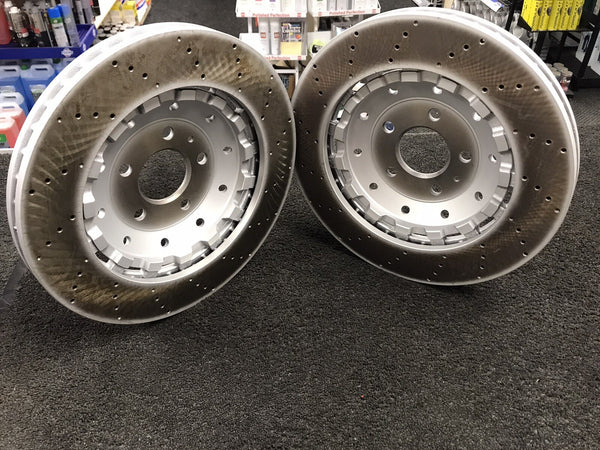 FOR LAMBORGHINI GALLARDO LP560 REAR BRAKE DISC LEFT RIGHT 420615601F  420615601A