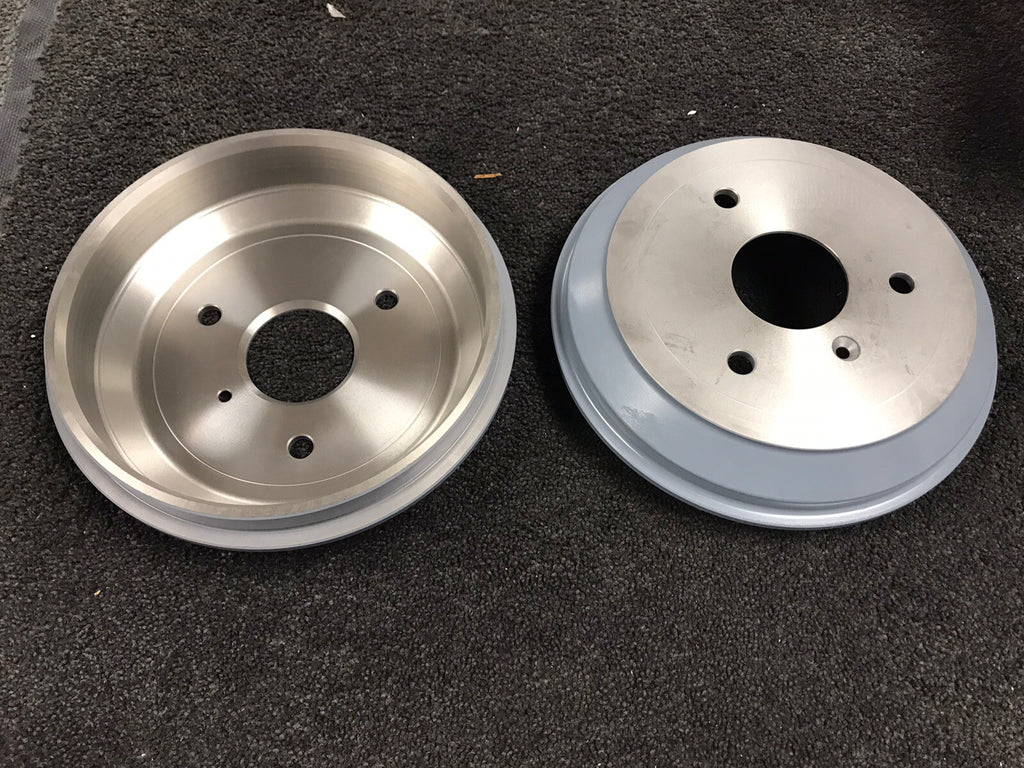 FOR SMART CITY ROADSTER FORTWO PURE PULSE PASSION REAR BRAKE DRUMS OE QUALITY