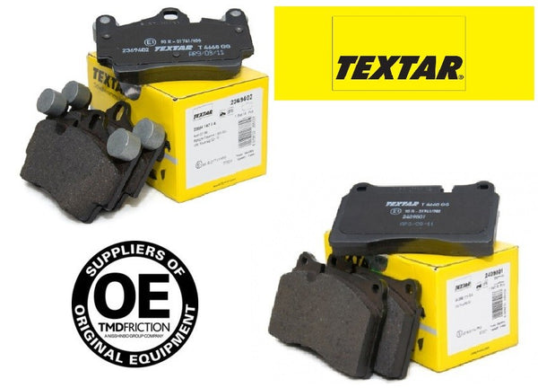 AUDI A3 S3 TFSI QUATTRO 265BHP O.E APPROVED TEXTAR  FRONT AND REAR BRAKE PADS
