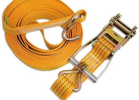 KAMASA RATCHET HEAVY DUTY TIE DOWN STRAP WITH HOOKS 8M X 50MM 5000KG 5TON  