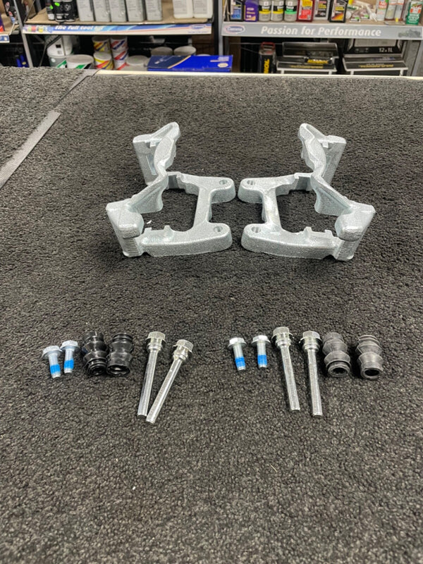 AUDI TT 8J  REAR VENTED BRAKE DISC CALIPER CONVERSION BRACKET 310X22MM