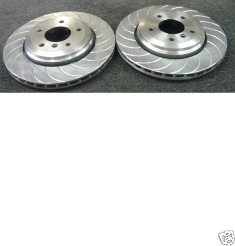 BMW 330 330D 330CI E46 GROOVED BRAKE DISC MINTEX PADS