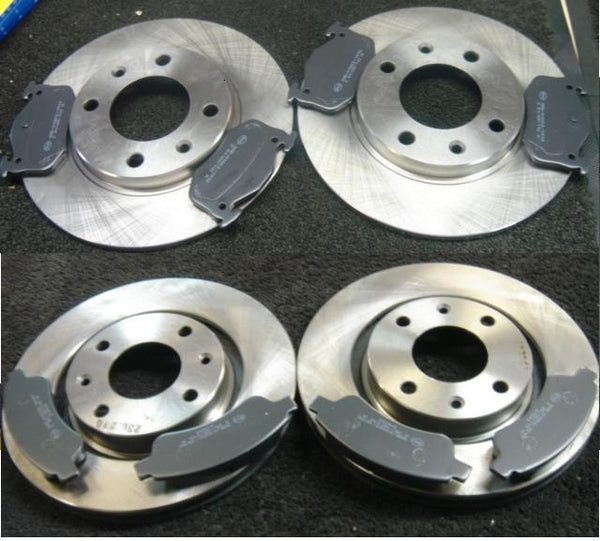 PEUGEOT 307 MINTEX FRONT REAR BRAKE DISC & PADS