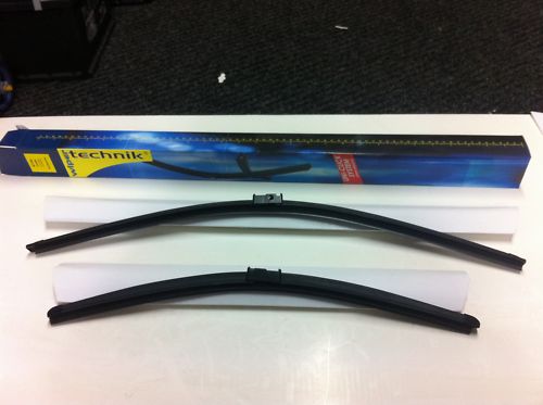 VOLVO S40 V40 V50 FLAT BEAM AEROFLEX WIPER BLADES X2