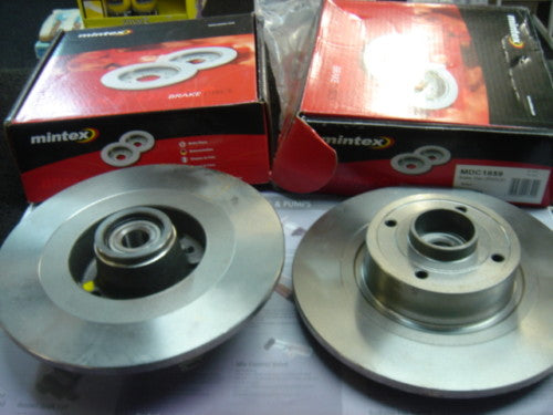 MEGANE SPORT TOURER REAR BRAKE DISCS ABS 7701207898