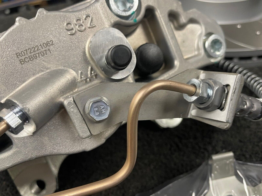 AUDI A3 8P TSi TDi S3 BIG BRAKE UPGRADE CONVERSION KIT CALIPER DISC PADS  345MM