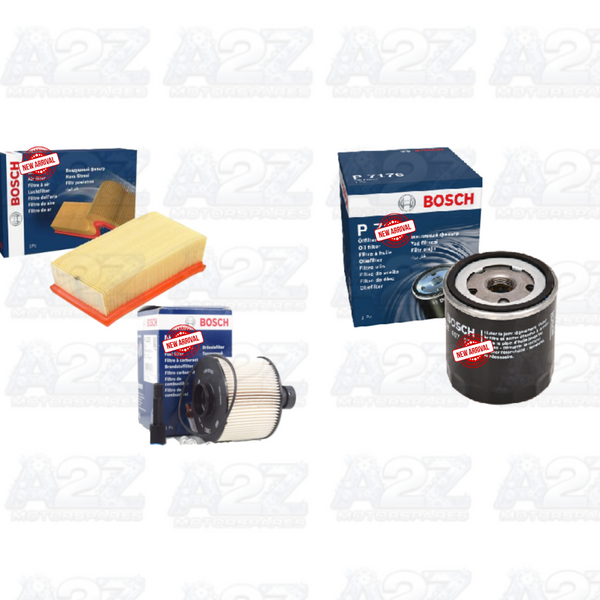 GENUINE BOSCH SERVICE KIT OIL AIR & FUEL FILTER FIT NISSAN NV200 1.5DCI MK1