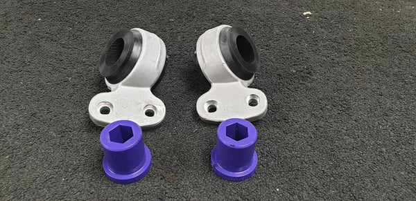 BMW E46 318Ci 320Ci 323Ci MPSORT LOWER WISHBONE ARM BUSH UPRATED POLYURETHANE 66