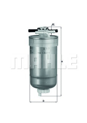 MAHLE KL 233/2 FUEL FILTER 