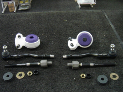 BMW 3 SER E46 316 318 320 323 325 330 328 POLY WISHBONE BUSH TIE ROD ASSEMBLY