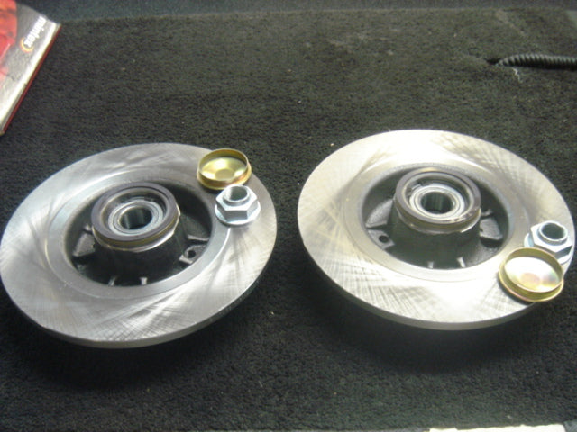 RENAULT MEGANE SCENIC 2002 on BRAKE DISC REAR BRAKE DISCS BEARINGS REAR PADS