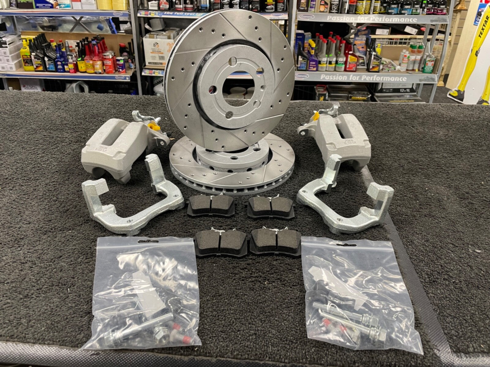 VW POLO TSi TDi 6R 9N GTi BIG BRAKE DISC UPGRADE CALIPER CONVERSION FRONT REAR